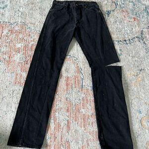 Wrangler Vintage Black Distressed Jeans